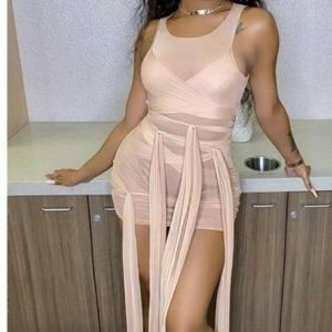 Sassy Wrap around Dress
